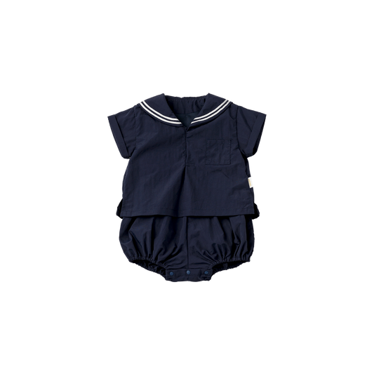 paddle rompers 2 navy 70-80cm